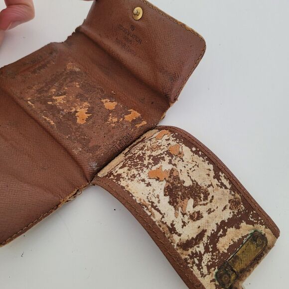 Authentic Louis Vuitton Monogram Multicles 6 Key Hooks Case Brown Small 2000 - Picture 5 of 10